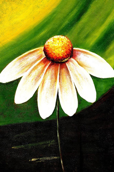 Fading Flower 01 (PRT_1683) - Canvas Art Print - 18in X 27in